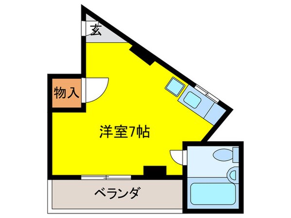 サンコート高安の物件間取画像